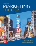 Cover: Marketing: The Core - McGraw-Hill Education
