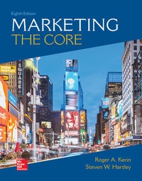 Enlarge image Cover: Marketing: The Core - McGraw-Hill Education