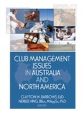 Cover: Club Management Issues in Australia and North America - Routledge