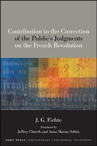 Enlarge image Cover: Contribution to the Correction of the Public's Judgments on the French Revolution - State University of New York Press