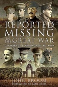Cover: Reported Missing in the Great War - Pen & Sword Military