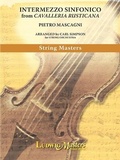 Cover: Intermezzo from Cavalleria Rusticana for String Orchestra (Simpson) - Alfred Music