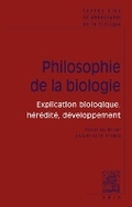 Cover: Textes Cles de Philosophie de la Biologie - Librarie Philosophique J. Vrin