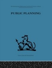 Enlarge image Cover: Public Planning - Routledge