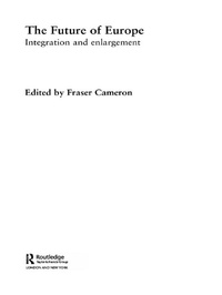 Enlarge image Cover: The Future of Europe - Routledge