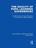 Cover: Quality of Pupil Learning Experiences (RLE Edu O) - Routledge