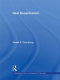Cover: Real Essentialism - Routledge