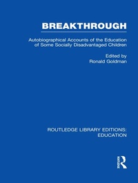 Enlarge image Cover: Breakthrough (RLE Edu M) - Routledge