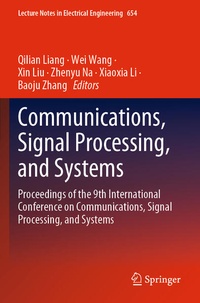 Enlarge image Cover: Communications, Signal Processing, and Systems - Springer