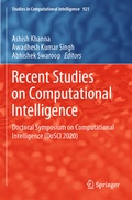 Cover: Recent Studies on Computational Intelligence - Springer