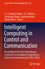 Cover: Intelligent Computing in Control and Communication - Springer