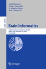 Cover: Brain Informatics - Springer