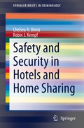 Cover: Safety and Security in Hotels and Home Sharing - Springer