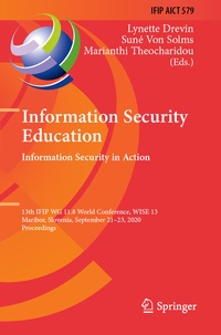 Abbildung von: Information Security Education. Information Security in Action - Springer