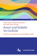 Cover: Autor und Subjekt im Gedicht - J.B. Metzler