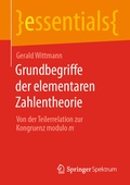 Cover: Grundbegriffe der elementaren Zahlentheorie - Springer Spektrum