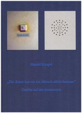 Cover: Goethe auf der Documenta - Verlag Winfried Jenior