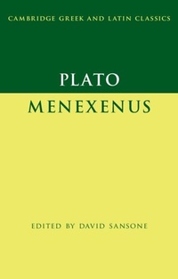 Enlarge image Cover: Plato: Menexenus - Cambridge University Press