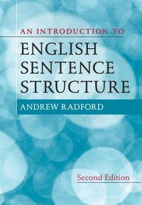 Abbildung von: An Introduction to English Sentence Structure - Cambridge University Press
