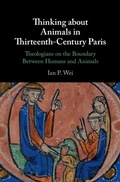 Cover: Thinking about Animals in Thirteenth-Century Paris - Cambridge University Press