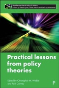 Cover: Practical Lessons from Policy Theories - Policy Press