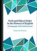 Cover: Verb and Object Order in the History of English - Cambridge Scholars Publishing