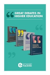 Enlarge image Cover: Great Debates in Higher Education Book Set (2017-2019) - Emerald Publishing Limited
