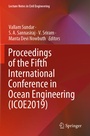 Cover: Proceedings of the Fifth International Conference in Ocean Engineering (ICOE2019) - Springer