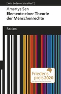 Cover: Elemente einer Theorie der Menschenrechte - Reclam