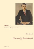 Cover: Histoire(s) litt&eacute;raire(s) - Peter Lang Verlag