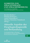 Cover: Aktuelle Aspekte der Dysphagiediagnostik und Behandlung - Peter Lang Verlag