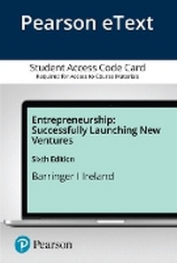 Enlarge image Cover: Entrepreneurship - Pearson