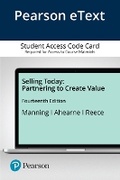Cover: Selling Today - Pearson