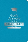 Cover: God's Answers for the Graduate: Class of 2021 - Teal NKJV - Thomas Nelson Publishers