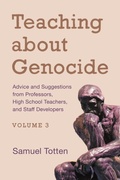 Cover: Teaching about Genocide - Rowman & Littlefield Publishers
