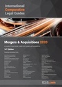 Cover: The International Comparative Legal Guide to Mergers & Acquisitions 2020 - Global Legal Group Ltd