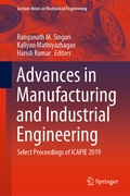 Cover: Advances in Manufacturing and Industrial Engineering - Springer