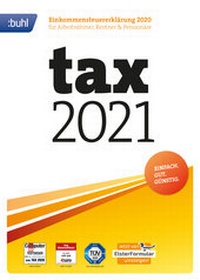 Abbildung von: tax 2021 - BUHL-DATA-SERVICE