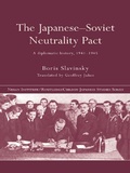 Cover: The Japanese-Soviet Neutrality Pact - Routledge