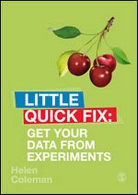 Enlarge image Cover: Get Your Data From Experiments - SAGE Publications Ltd