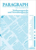 Cover: Paragraph - Verfassungs- und Verwaltungsrecht - Manz