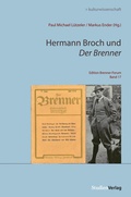 Cover: Hermann Broch und der Brenner - Studien Verlag