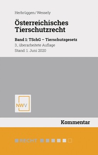 Abbildung von: Österreichisches Tierschutzrecht - NWV im Verlag Österreich GmbH