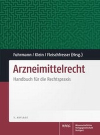 Abbildung von: Arzneimittelrecht - Wissenschaftliche Verlagsgesellschaft