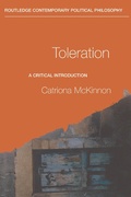 Cover: Toleration - Routledge