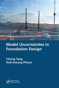 Cover: Model Uncertainties in Foundation Design - CRC Press