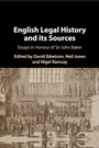 Cover: English Legal History and its Sources - Cambridge University Press