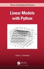 Cover: Linear Models with Python - Chapman & Hall/CRC
