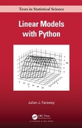 Cover: Linear Models with Python - Chapman & Hall/CRC