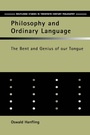 Cover: Philosophy and Ordinary Language - Routledge